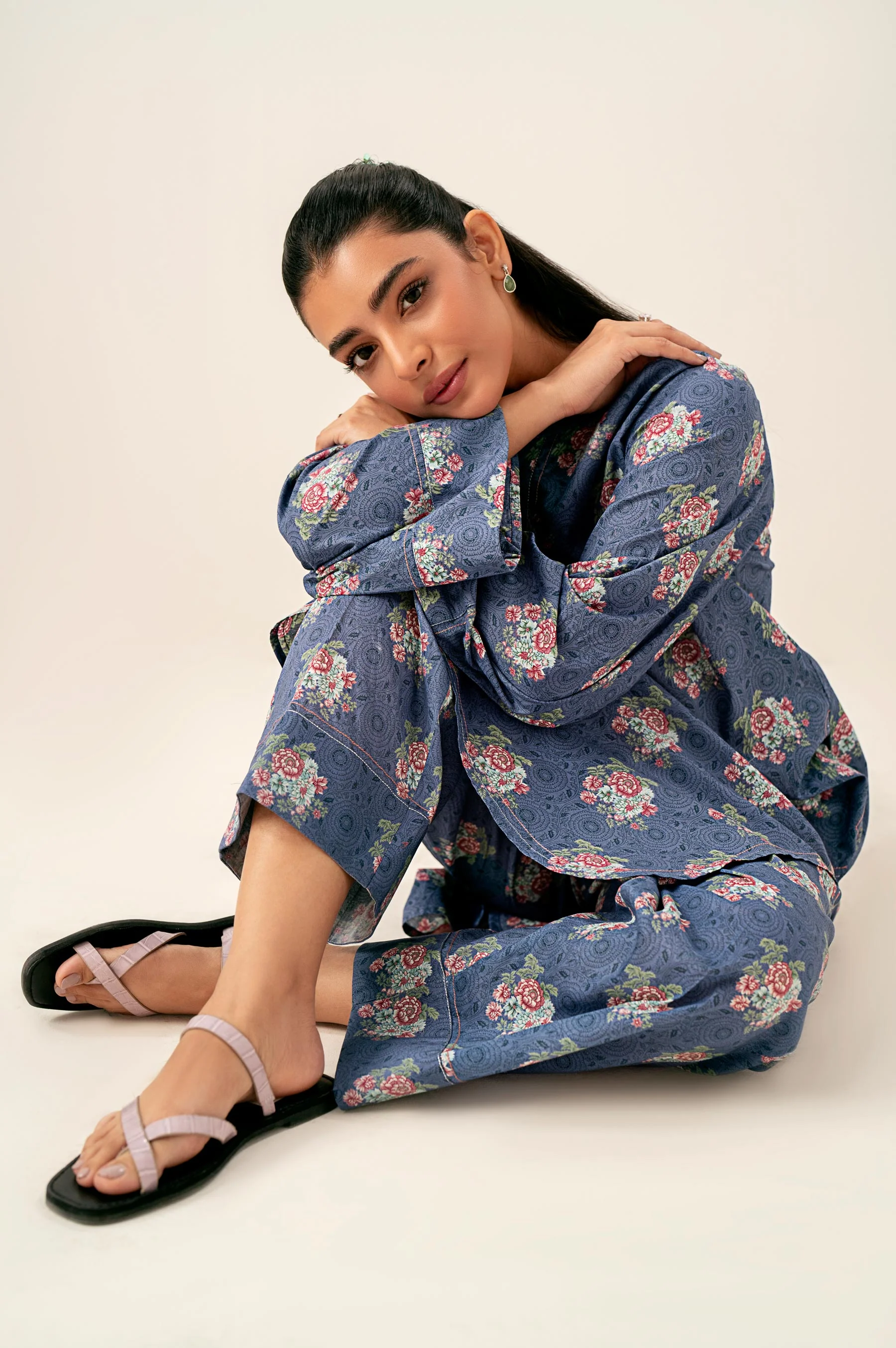 Stitched 2 Piece Printed Lawn Suit - Image 3