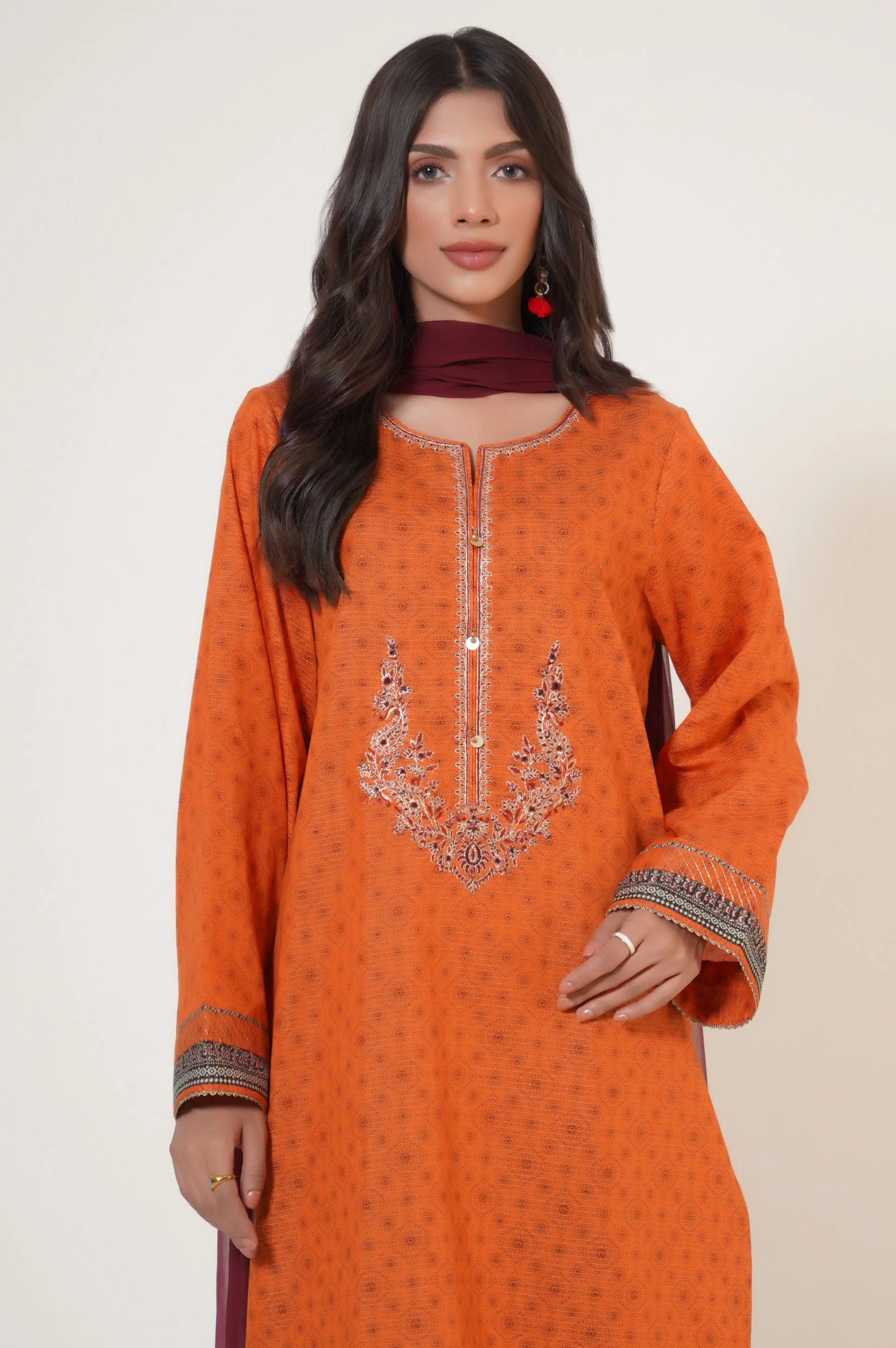 Stitched 2 Piece Printed Masuri Suit - Image 4