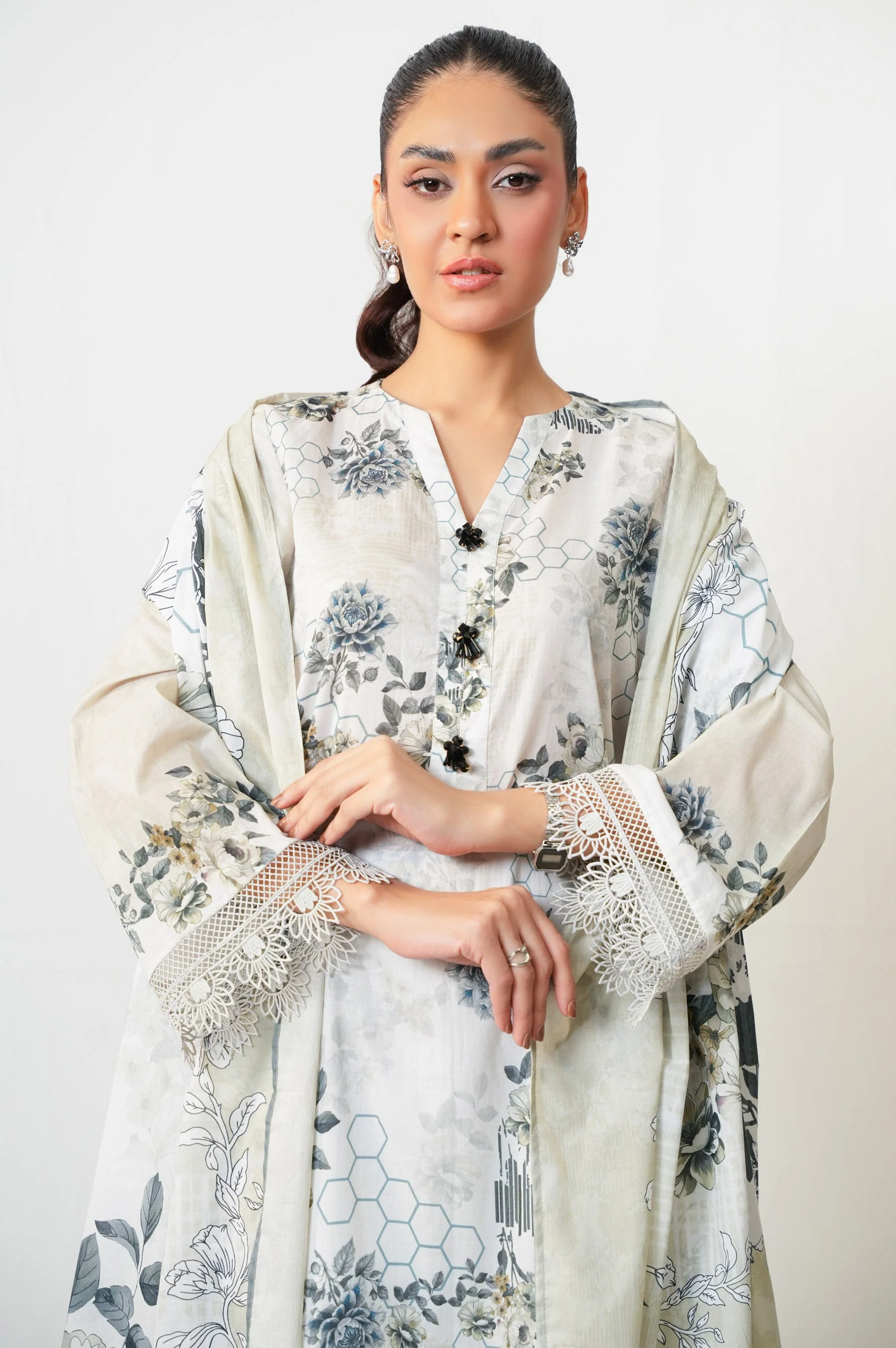 STITCHED PRINTED SUIT (FACTORY E-OUTLET) - Image 6