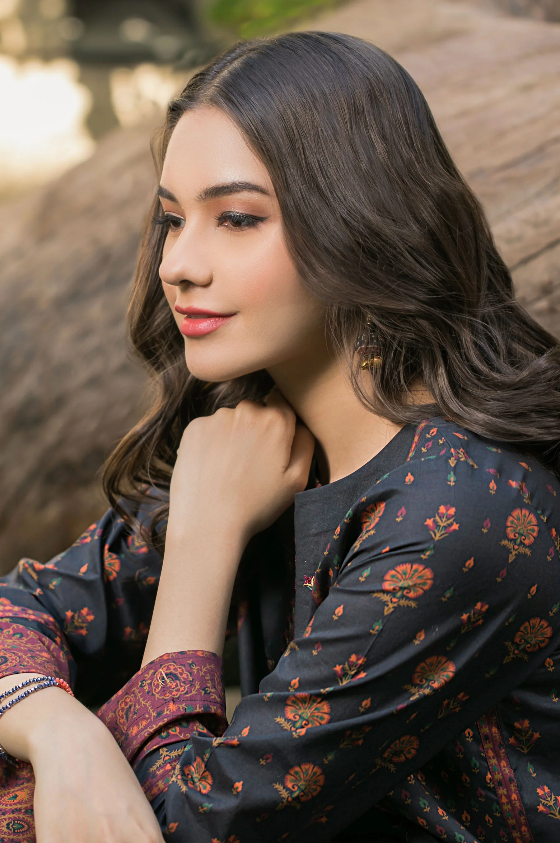 Stitched 3 Piece Embroidered Cambric Suit - Image 3