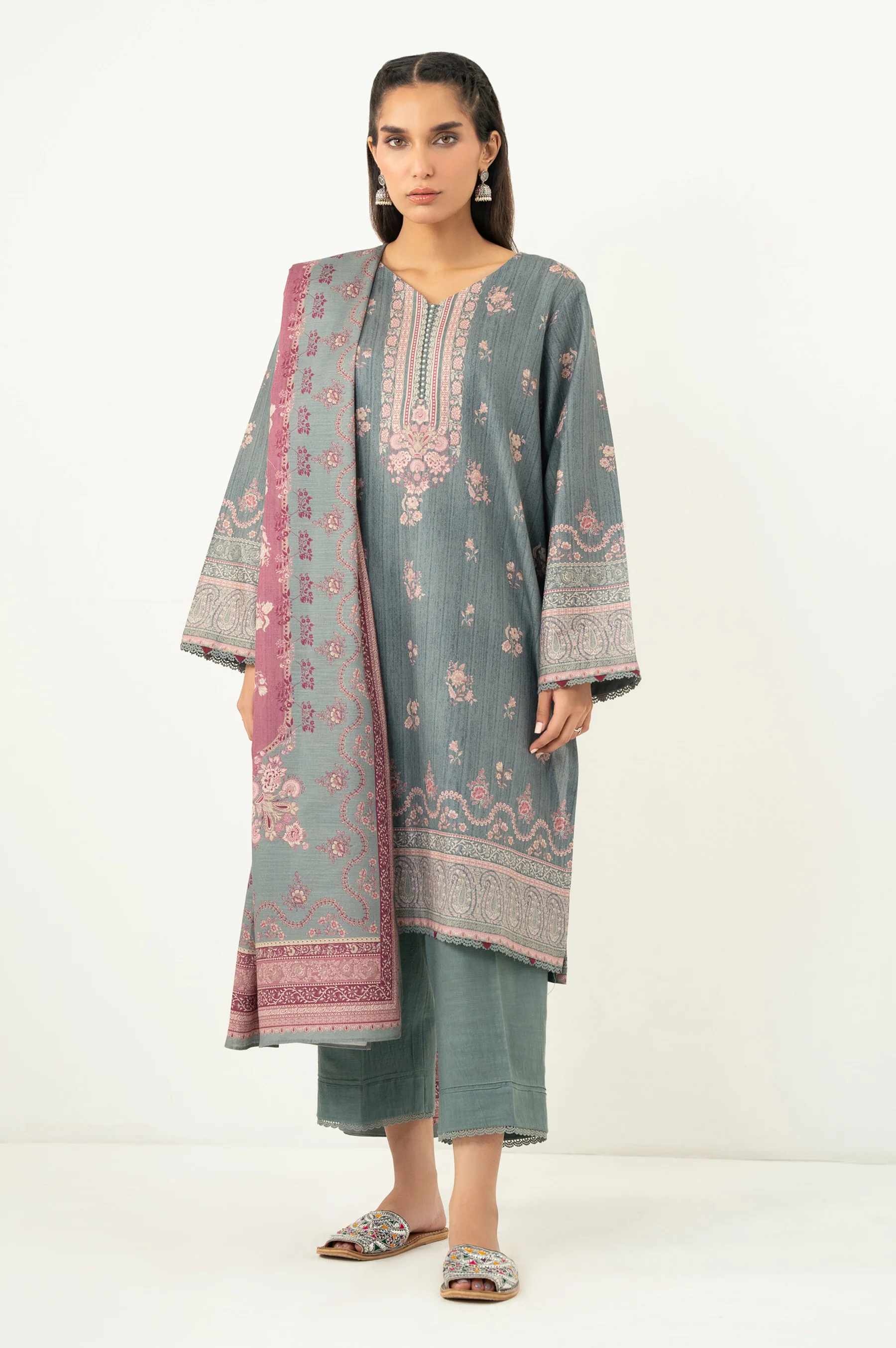 STITCHED PRINTED SUIT - Image 3