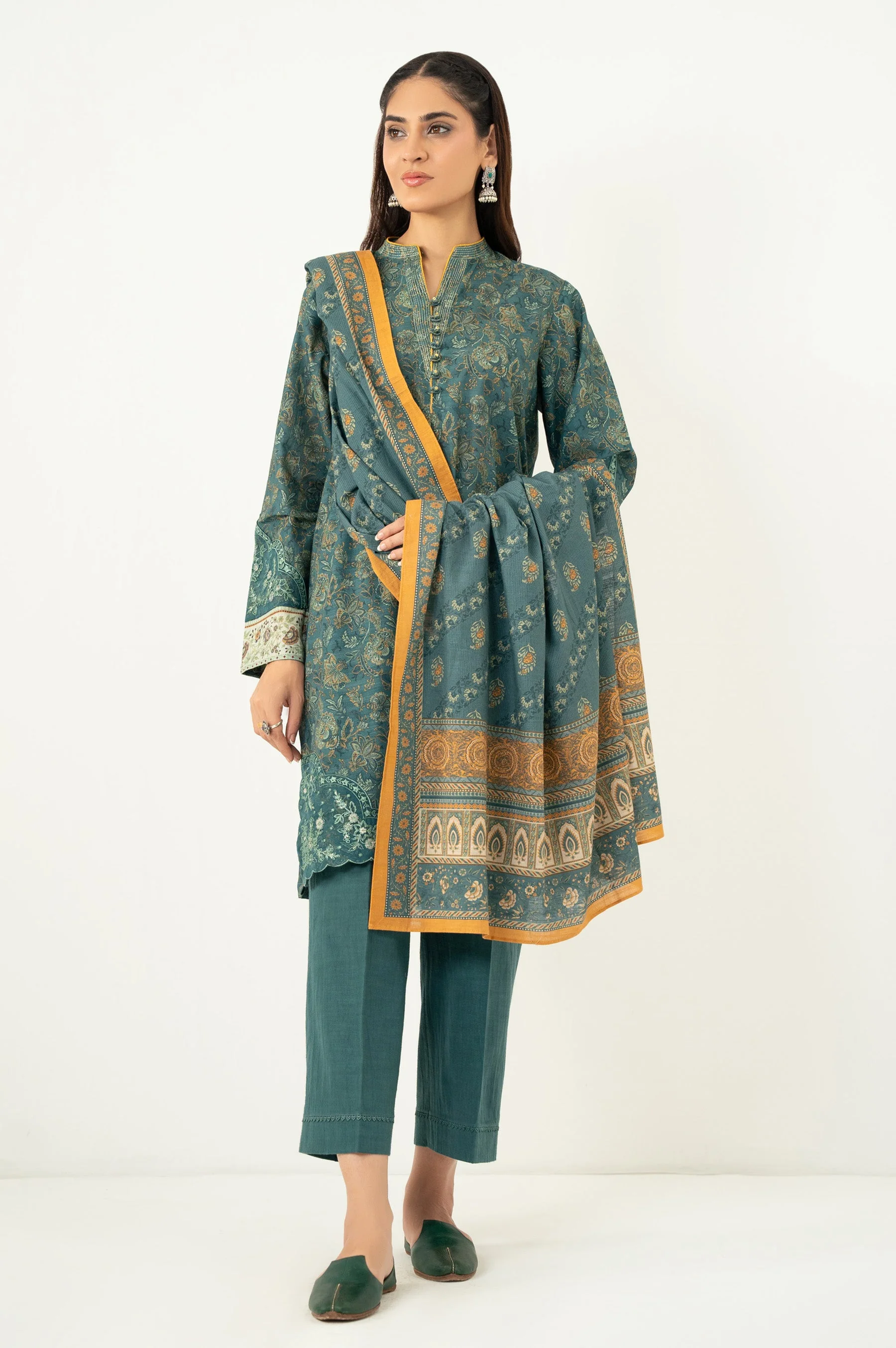STITCHED PRINTED SUIT (FACTORY E-OUTLET) - Image 5