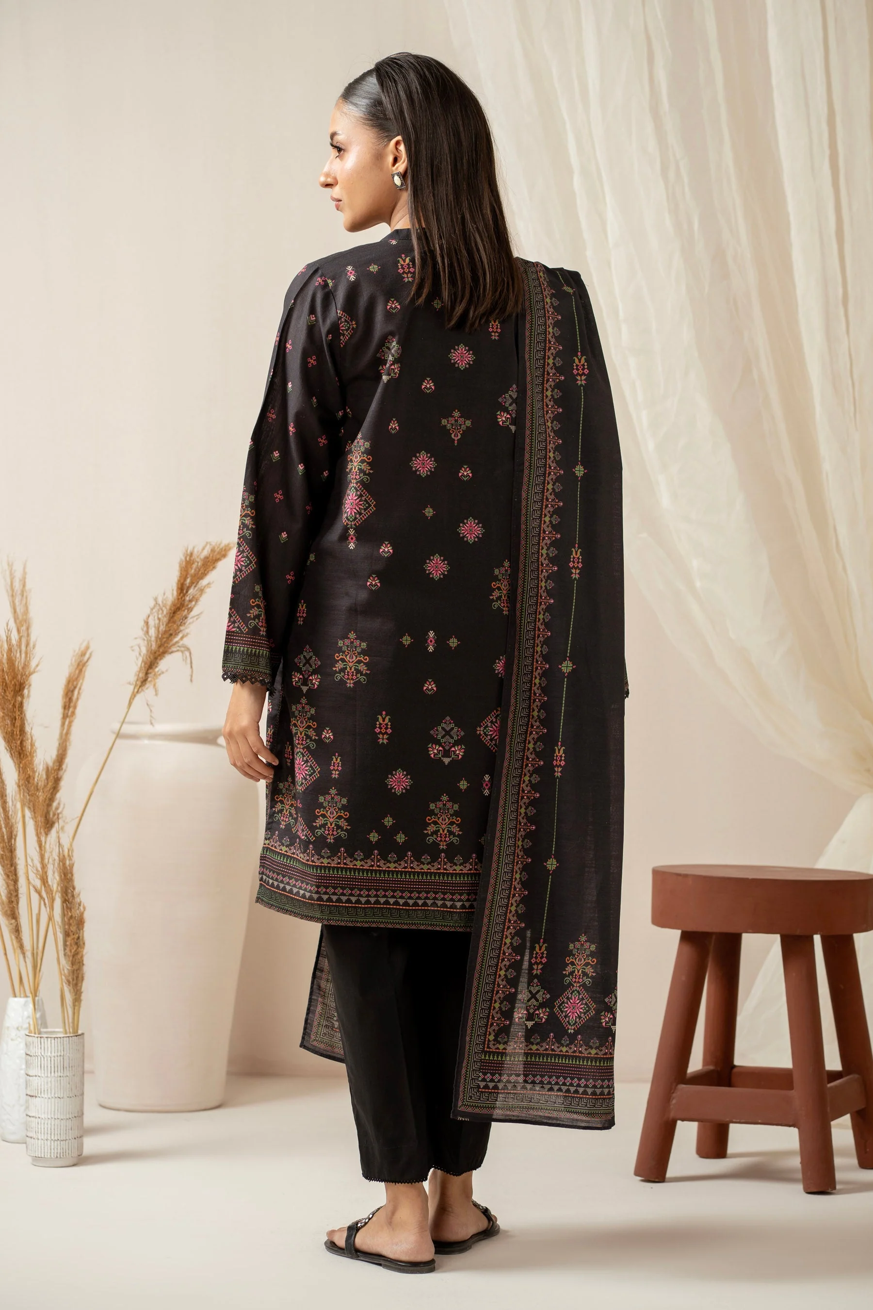 STITCHED PRINTED SUIT (FACTORY E-OUTLET) - Image 4