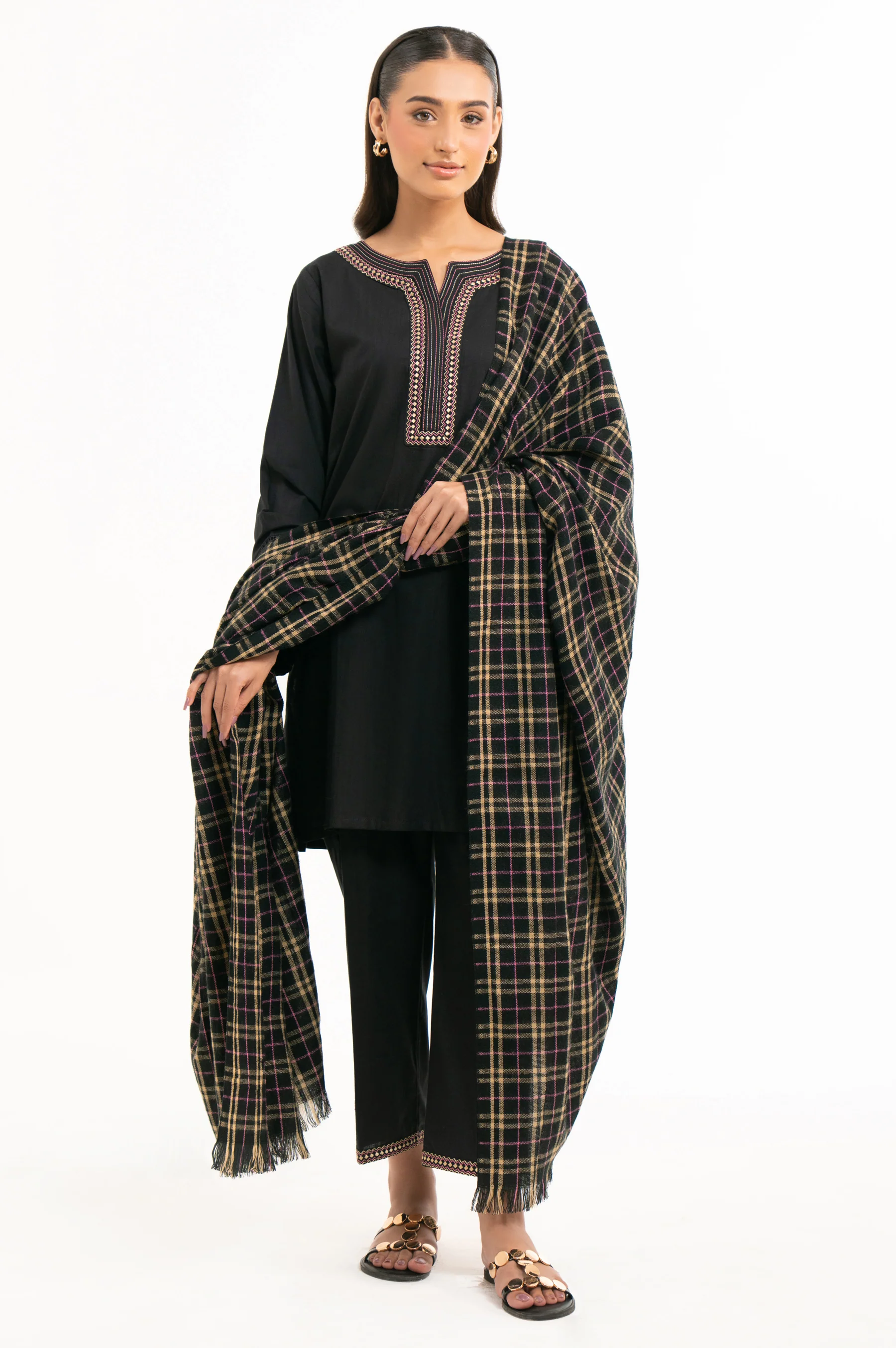 STITCHED EMBROIDERED SUIT - Image 4