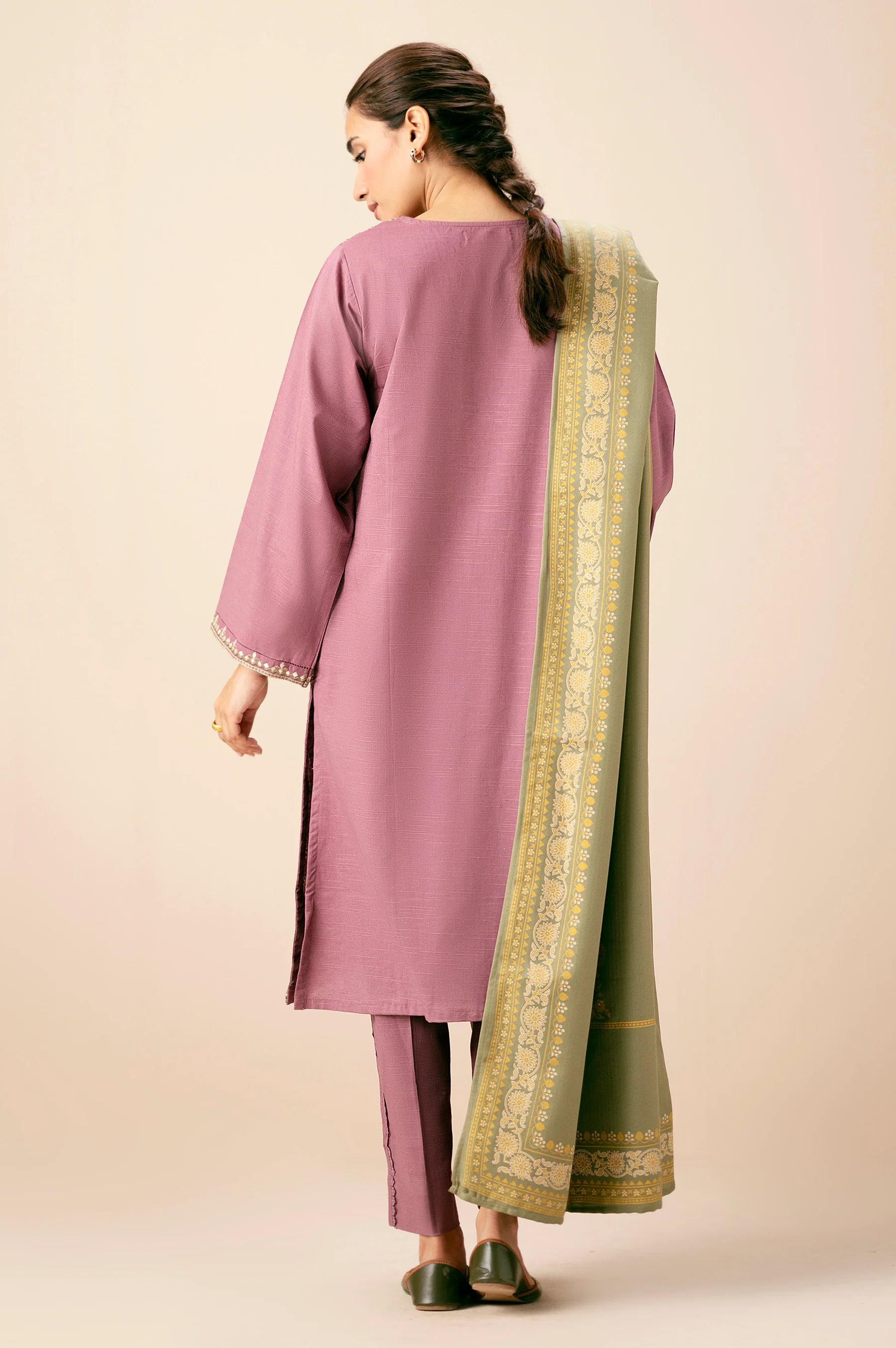 STITCHED EMBROIDERED SUIT - Image 4