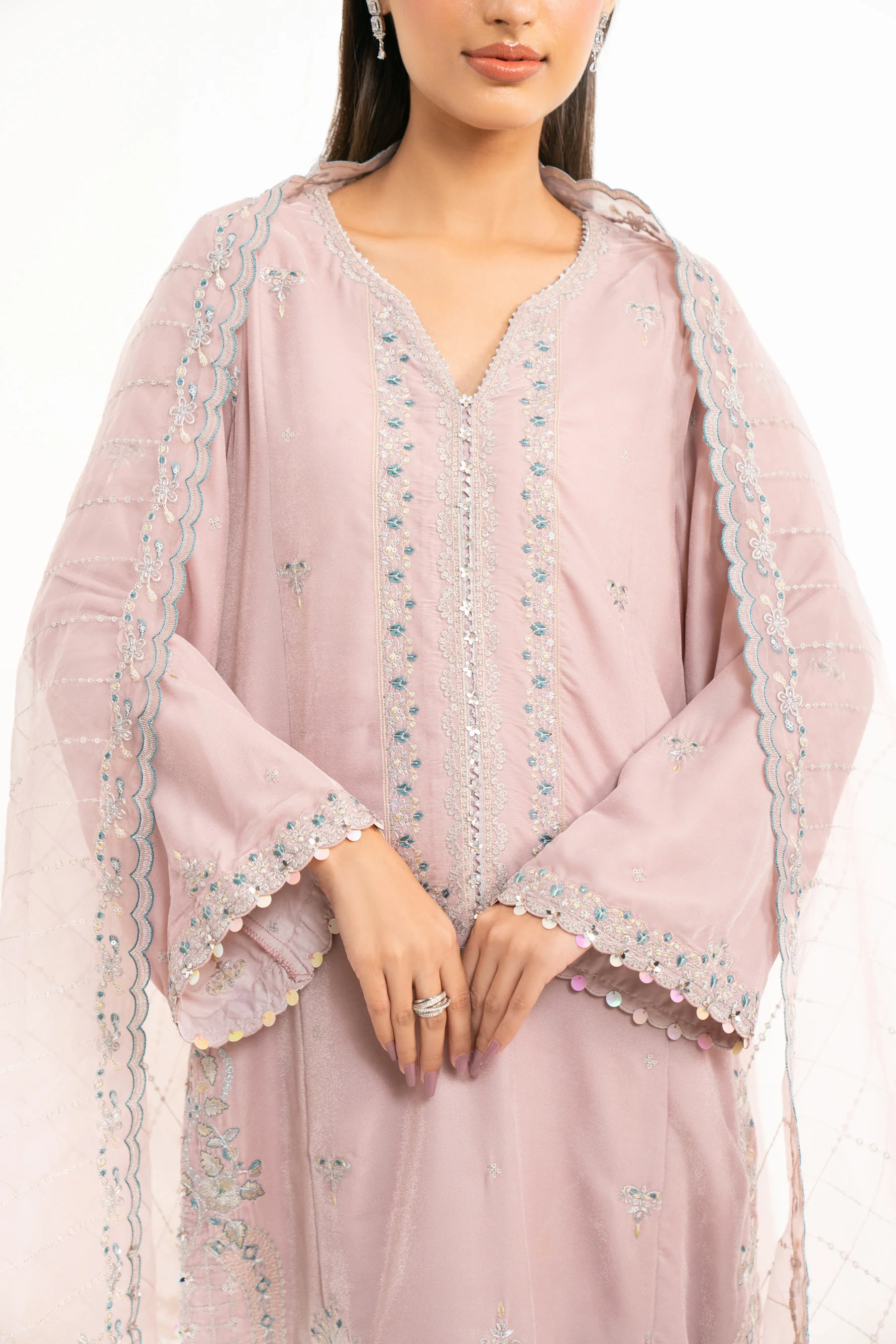 EMBROIDERED VELVET SUIT - Image 2