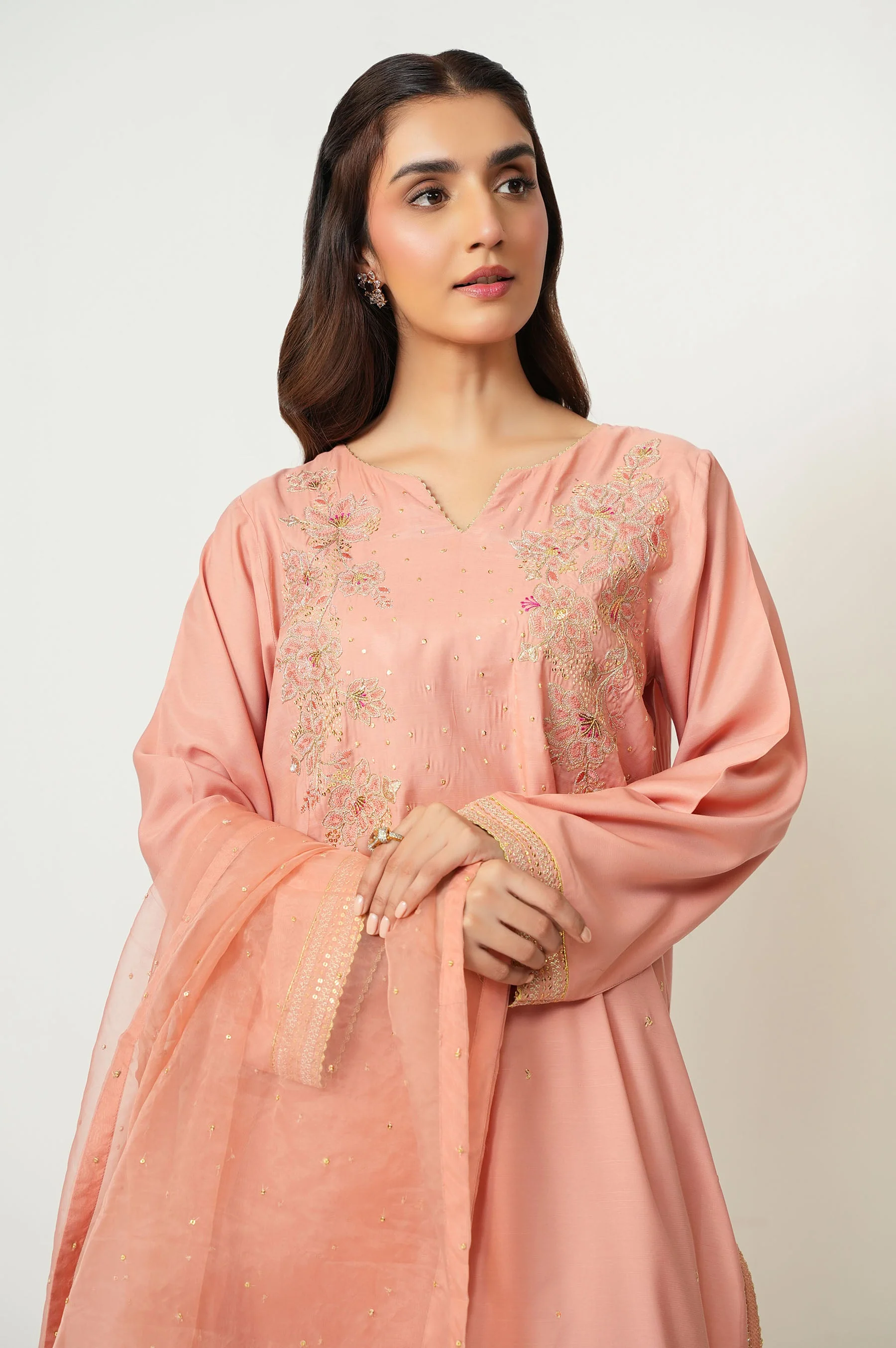 DYED DUPATTA (FACTORY E-OUTLET) - Image 2