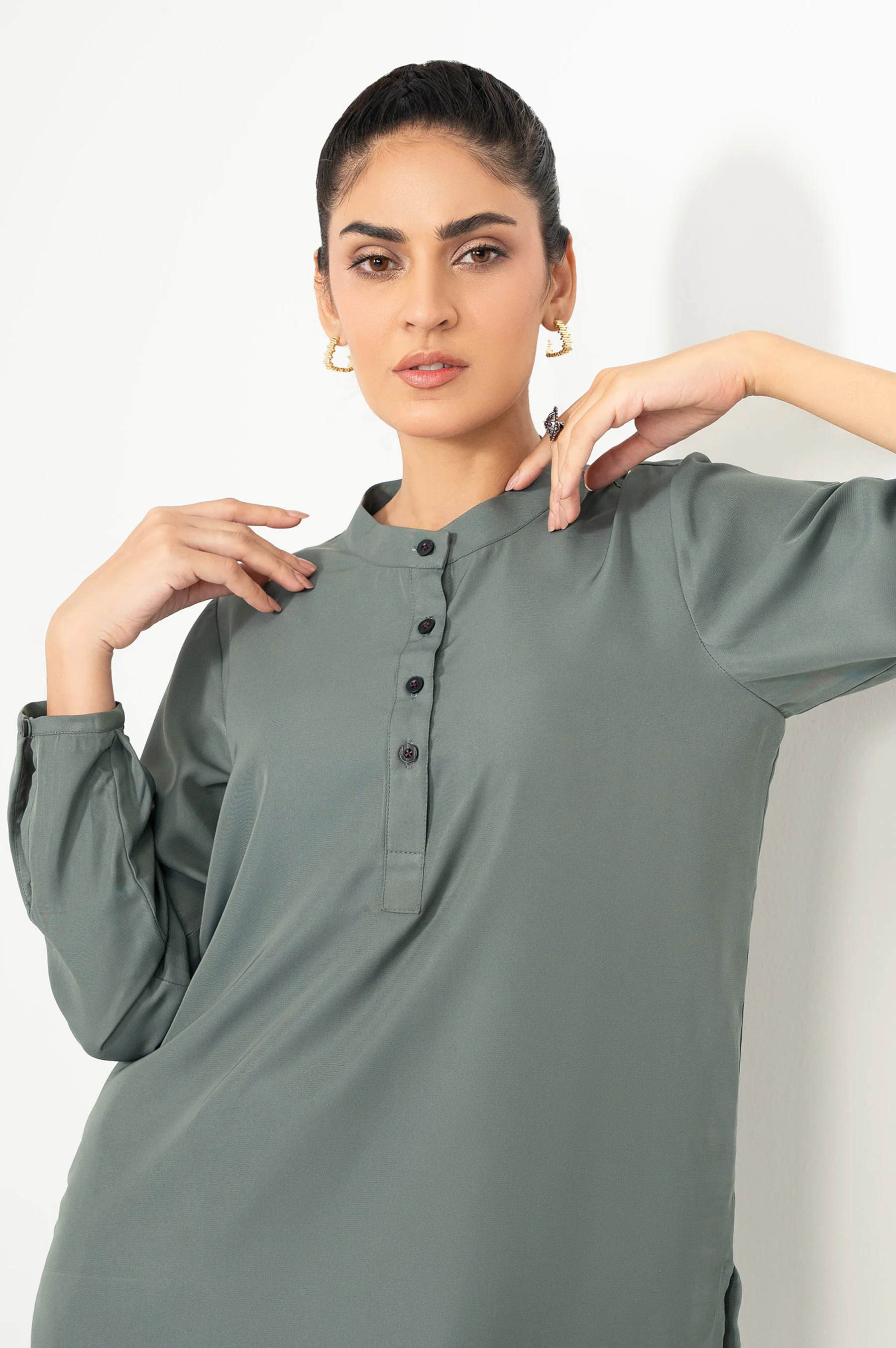 Stylized Georgette Co-Ord Set - Image 5