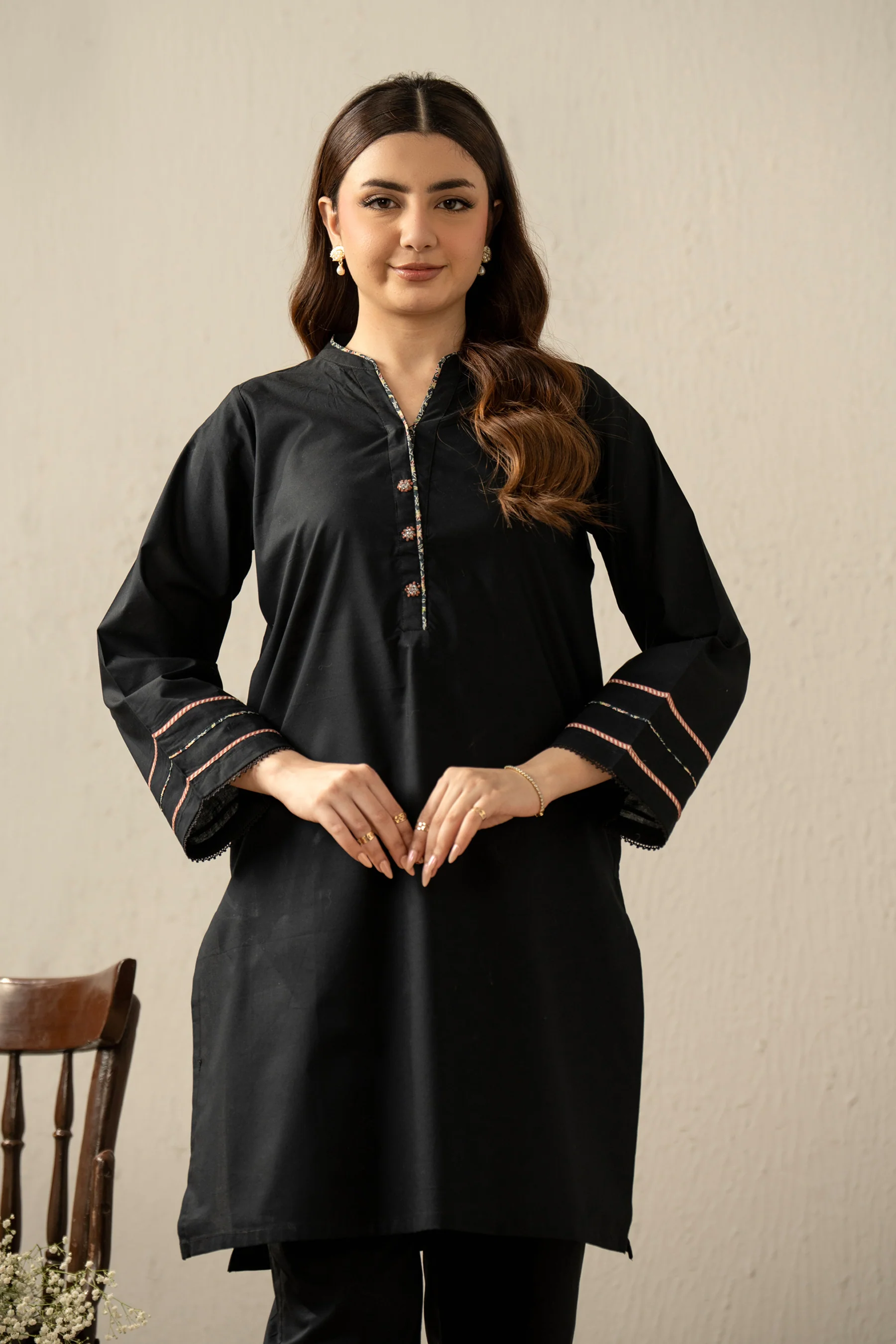 STYLIZED TEXTURED STITCHED 2 PIECE SUIT - Image 5