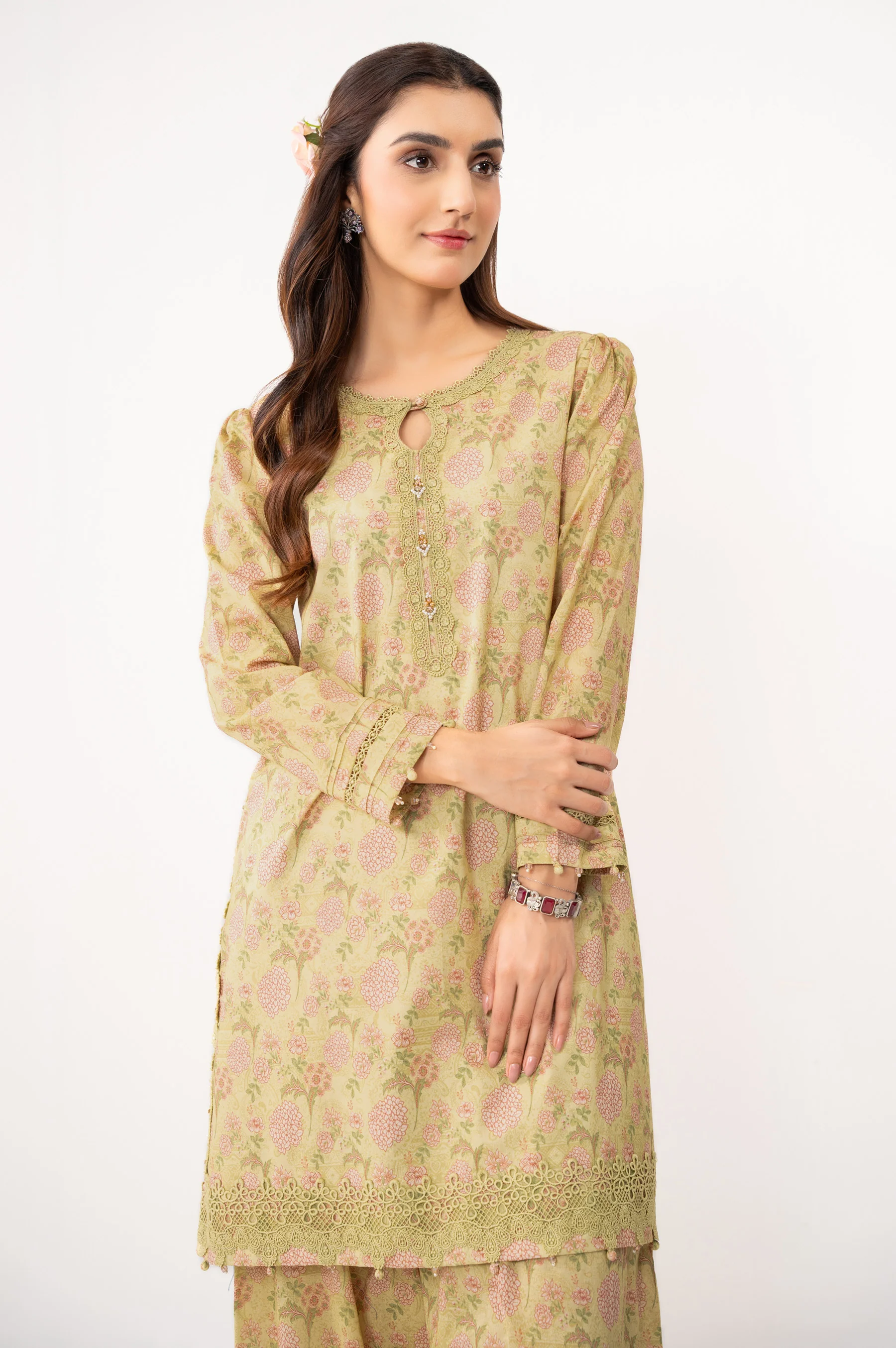 UNSTITCHED PRINTED SUIT - Image 3