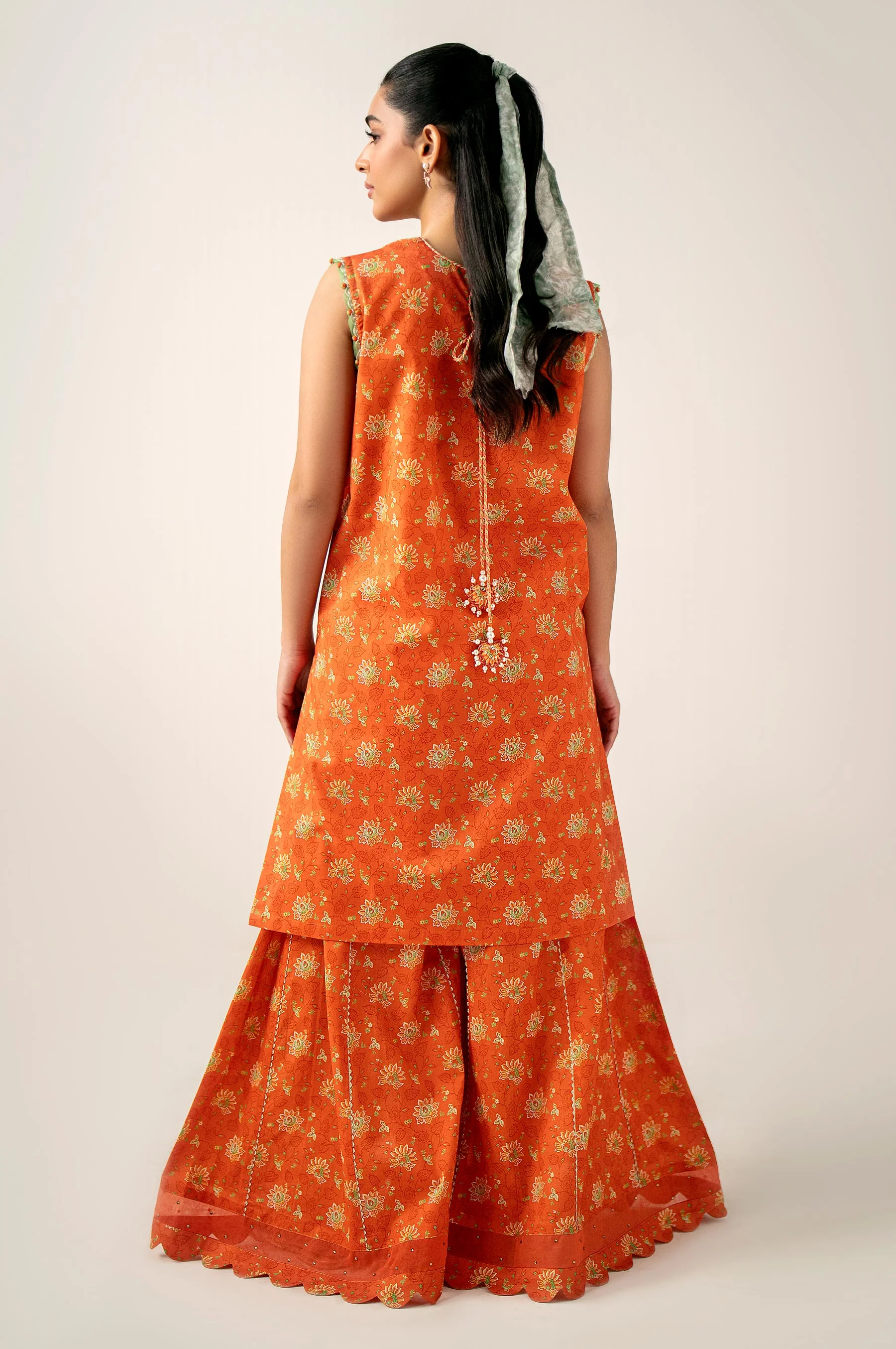 Unstitched 2 Piece Printed Lawn Suit - Image 7