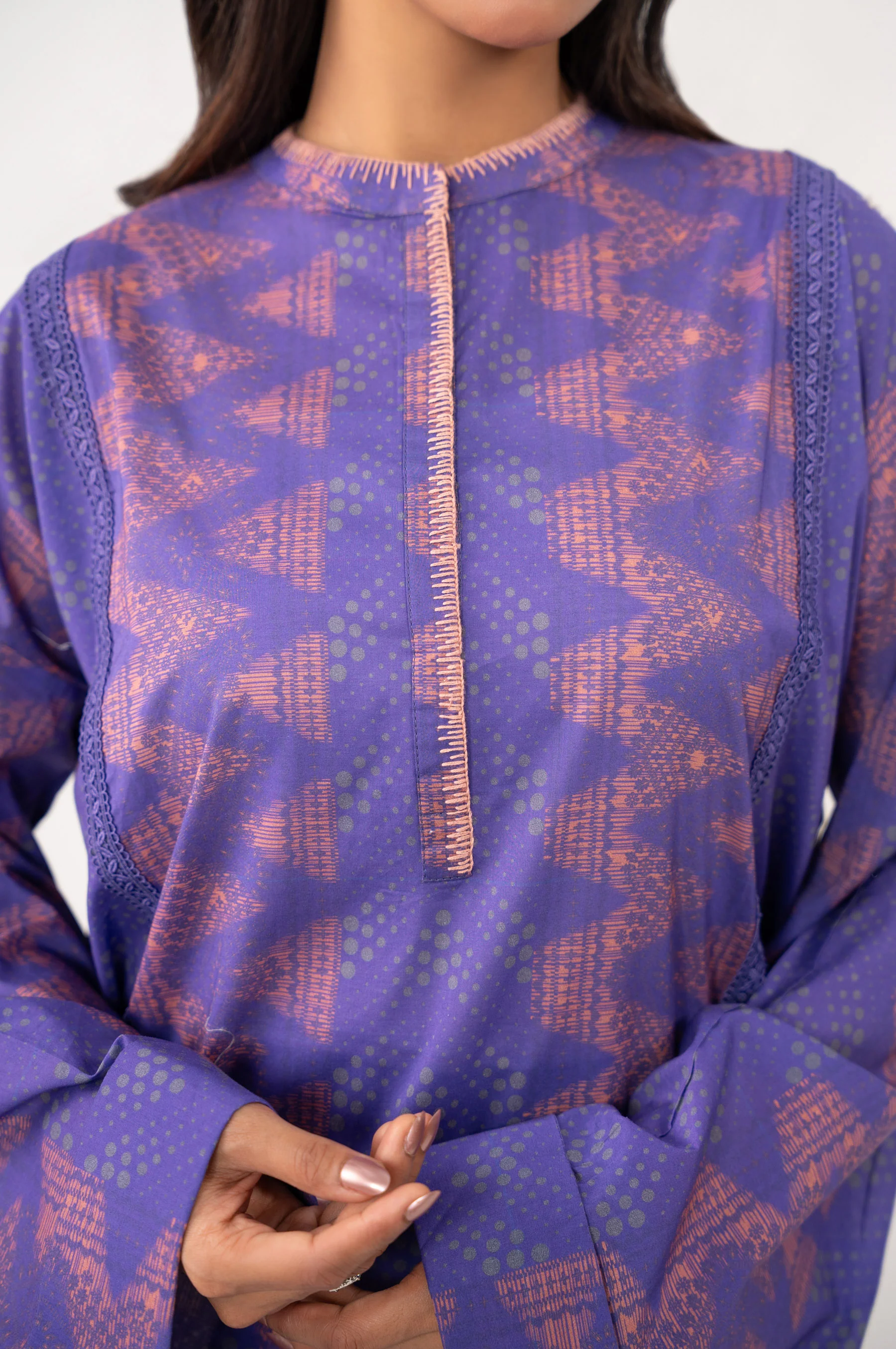 UNSTITCHED PRINTED SUIT - Image 2
